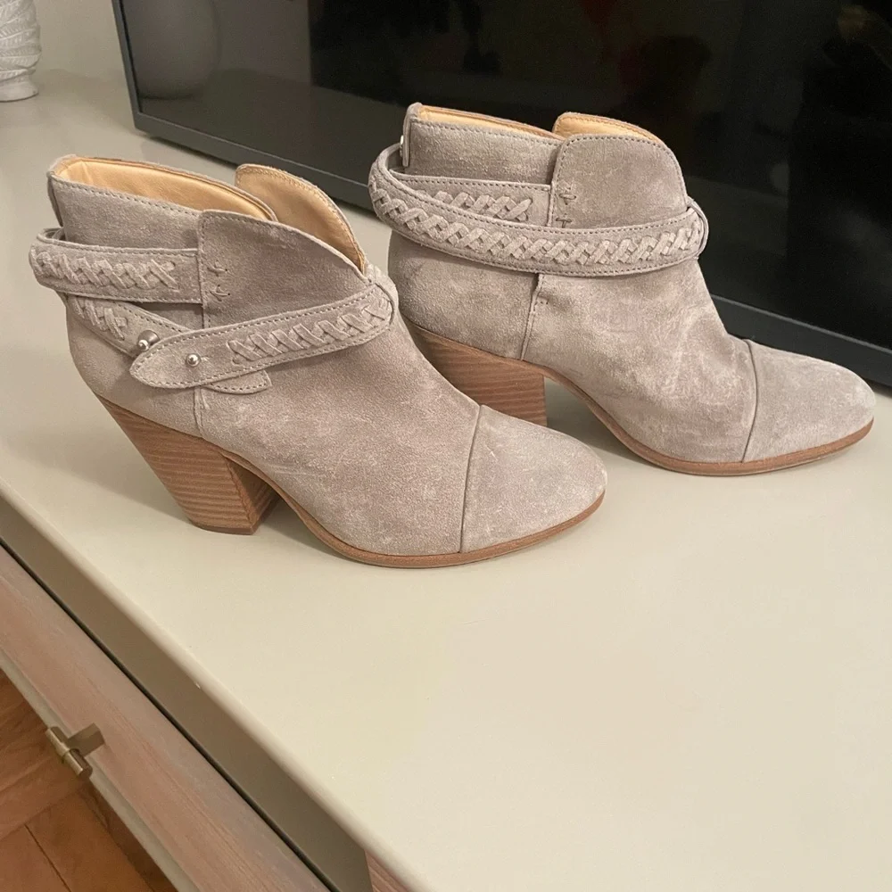 Grey Rag & Bone Booties - Picture 5 of 6